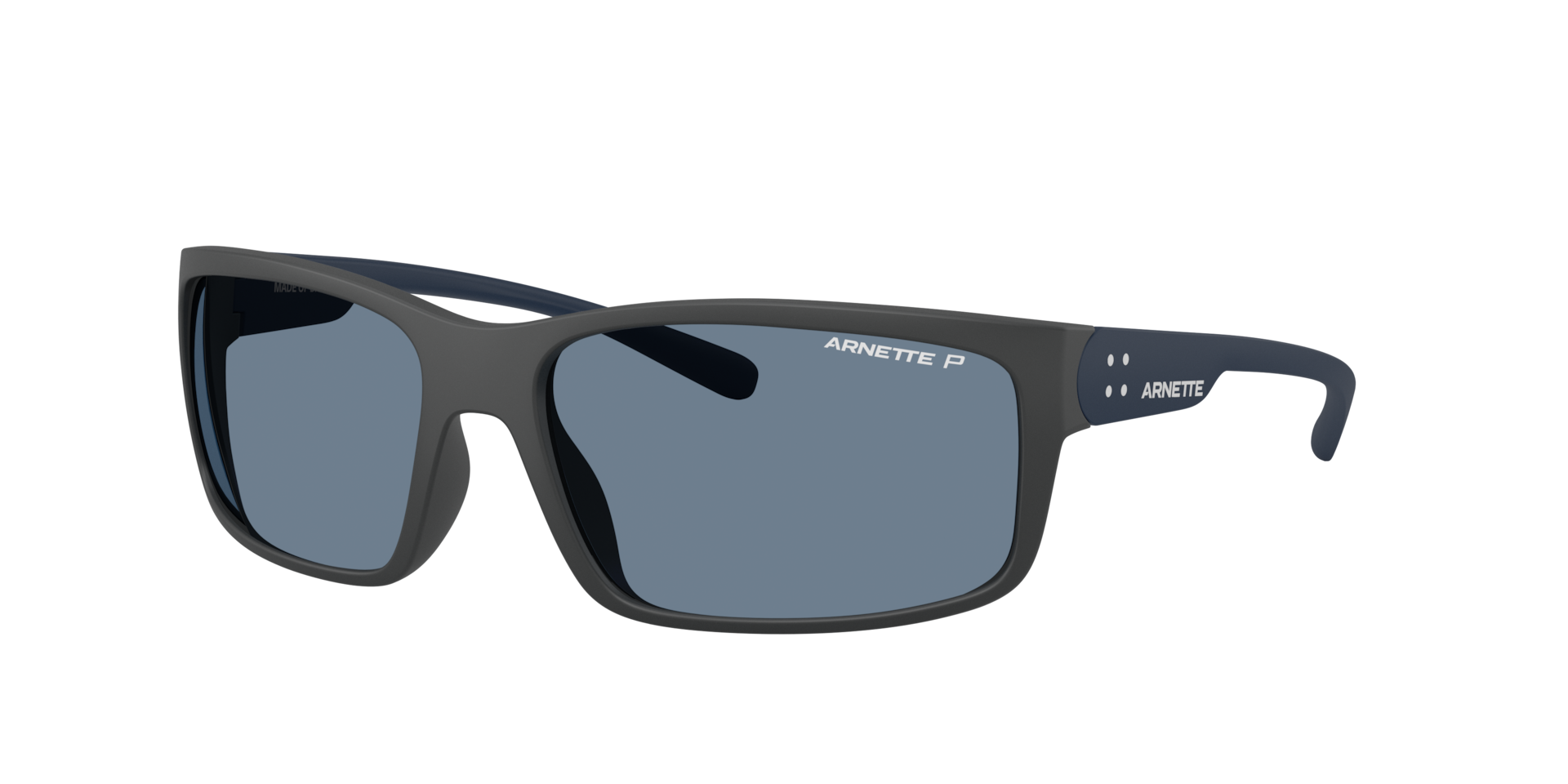 Arnette Man Sunglass Fastball 2.0 -  Frame color: Matte Dark Grey, Lens color: Polarized Dark Blue