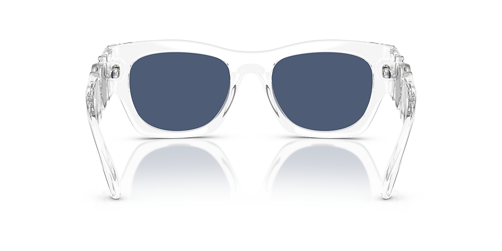 Versace VE4479U M (52 - 19) with Blue lenses and Transparent  display picture 1