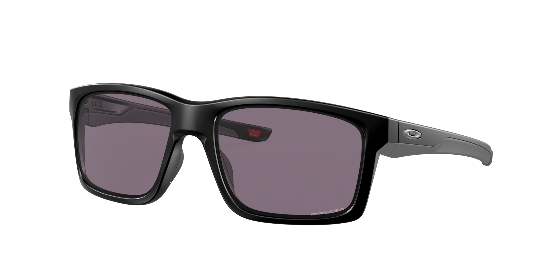 Oakley Mannelijk Sunglass Mainlink™ - Framekleur: Matzwart, Lenskleur: Prizm Grijs