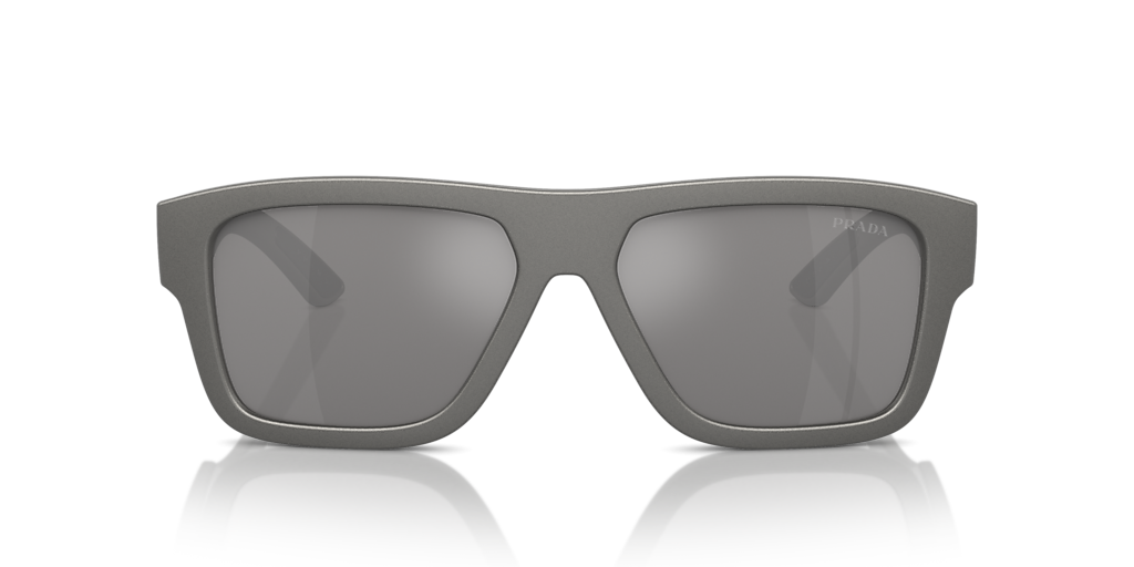 Prada Linea Rossa PS 04ZSF XXL (56 - 16) with Silver lenses and