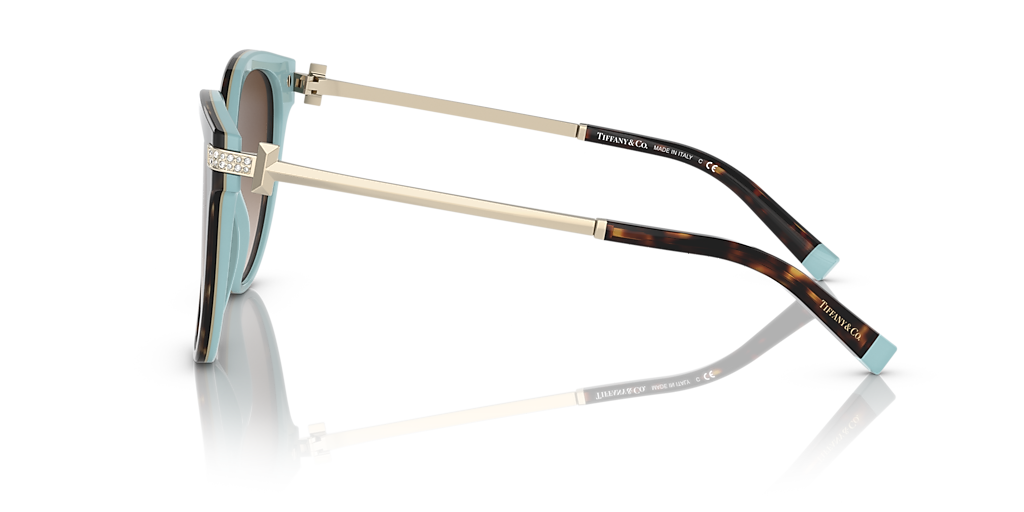 Tiffany & Co. TF4193B XL (55 - 17) with Brown lenses and Brown