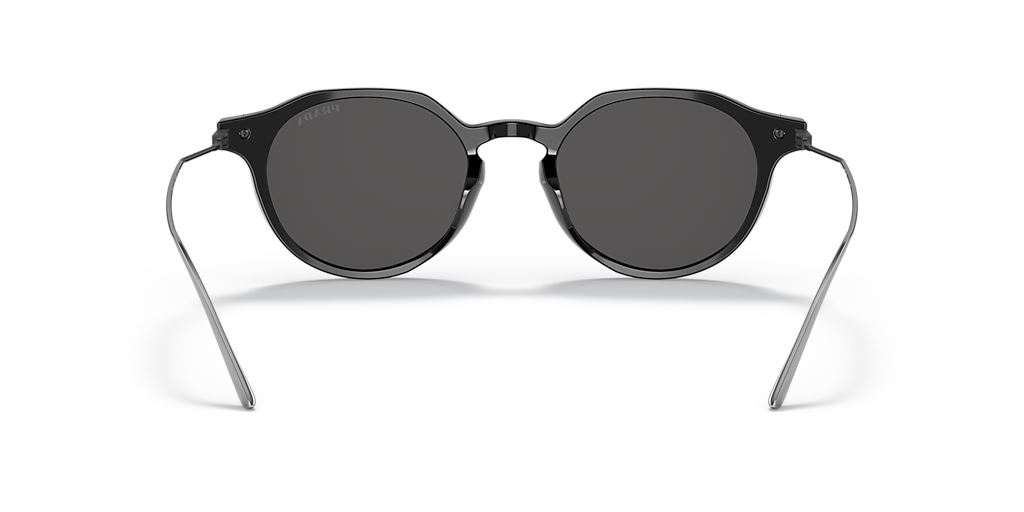Prada PR 12YS XL (51 - 20) with Grey lenses and Black frame