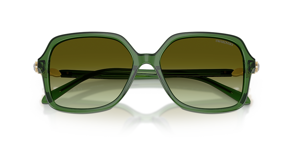 Swarovski SK6067 XL (56 - 16) with Green lenses and Green frame