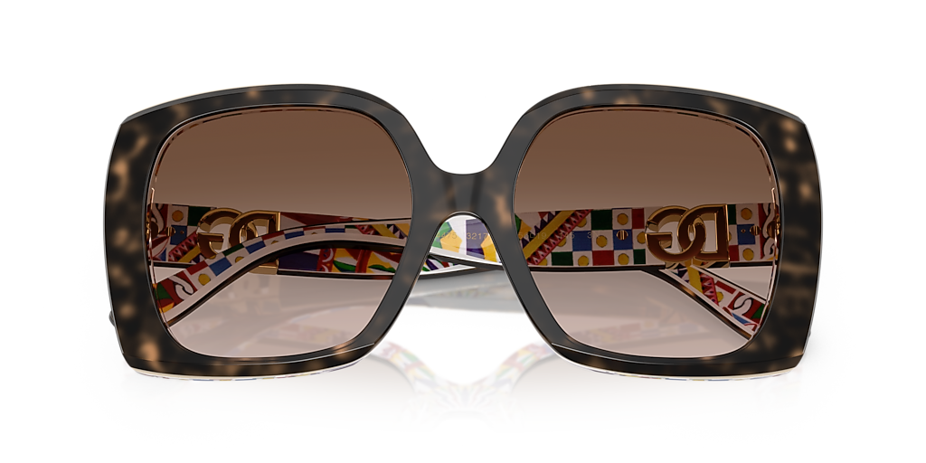 Dolce&Gabbana DG4475 L (56 - 19) with Brown lenses and Tortoise