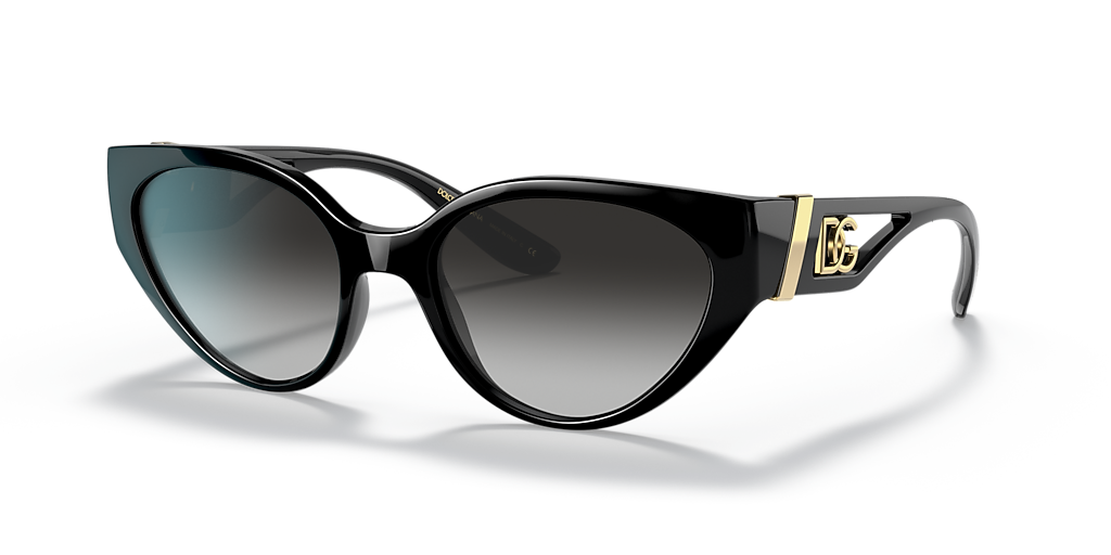 Dolce&Gabbana DG6146 XL (54 - 19) with Grey lenses and Black frame
