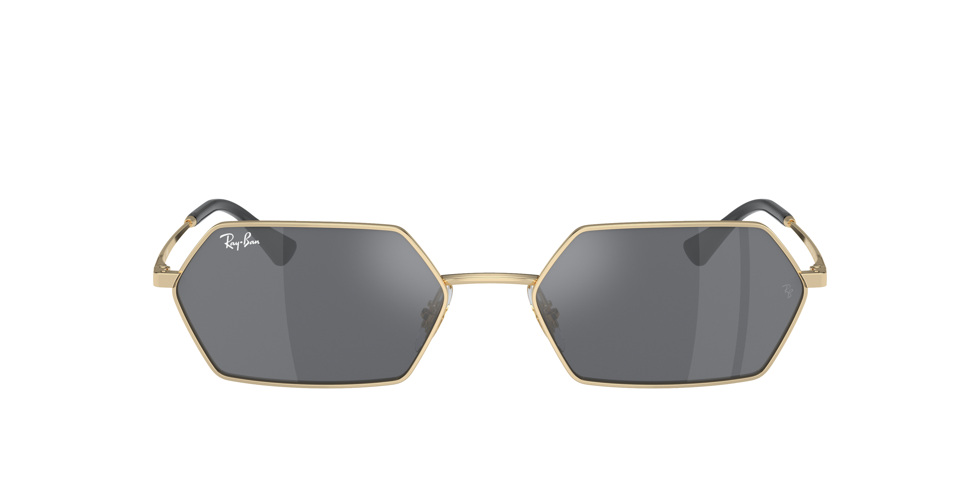 新品 レイバン RB3728 Ray-Ban Yevi Bio-Based XL (58 - 18) with Grey lenses and Gold