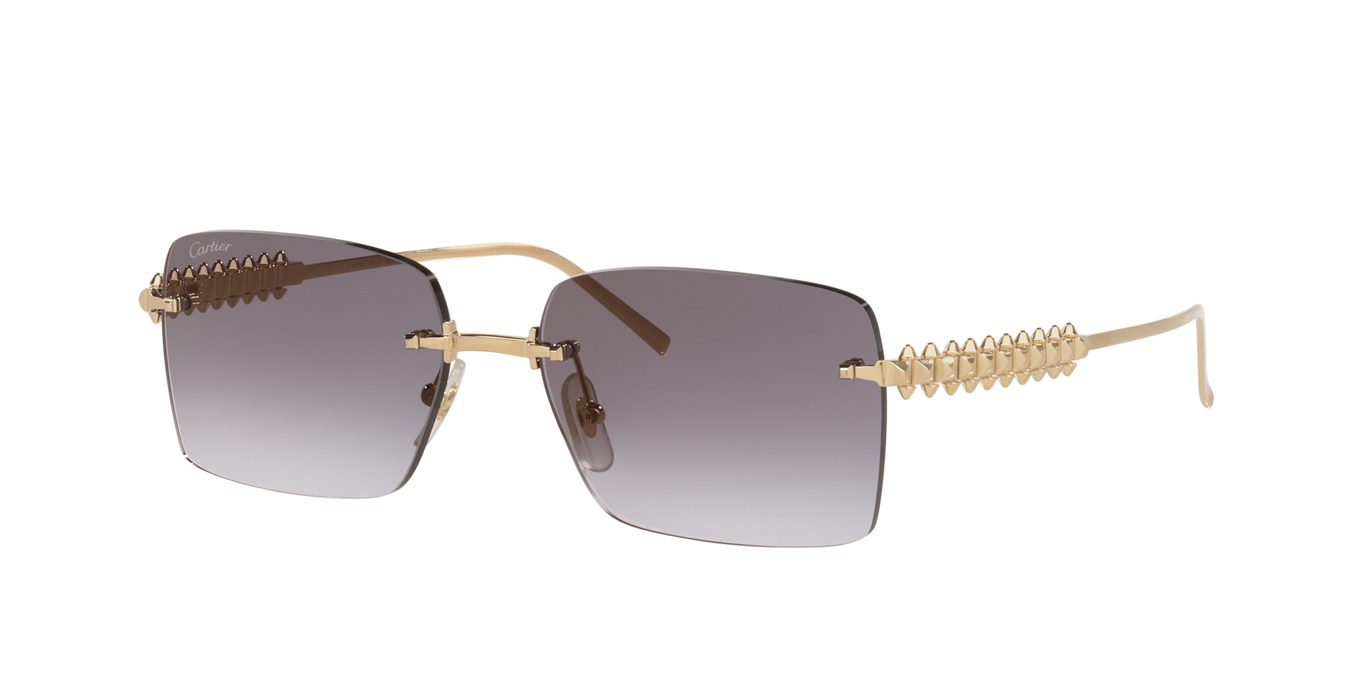 Cartier Femme Sunglass CT0545S - Couleur du Monture Or Couleur de Lentille Gris 1700 €