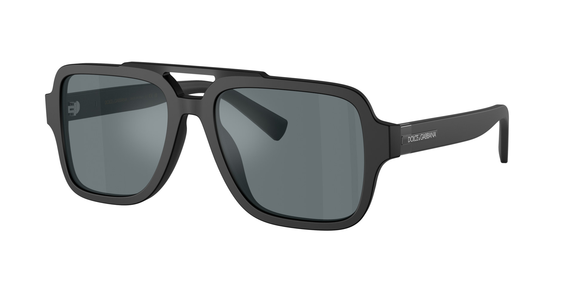 Dolce&Gabbana Man Sunglass DG4544 -  Frame color: Matte Black, Lens color: Grey Mirror Black