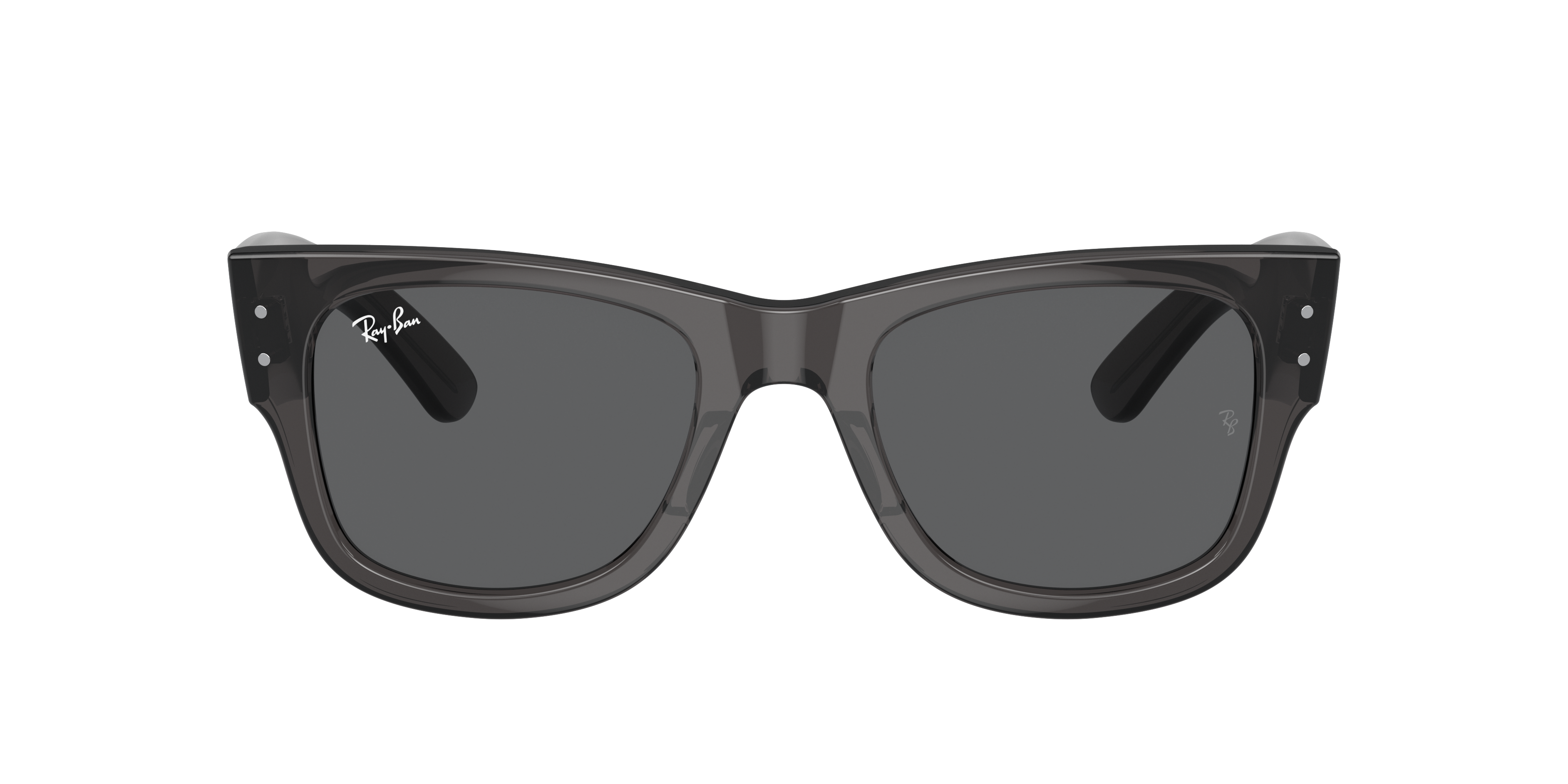 Ray-Ban Mega Wayfarer M (51 - 21) with Grey lenses and Black frame