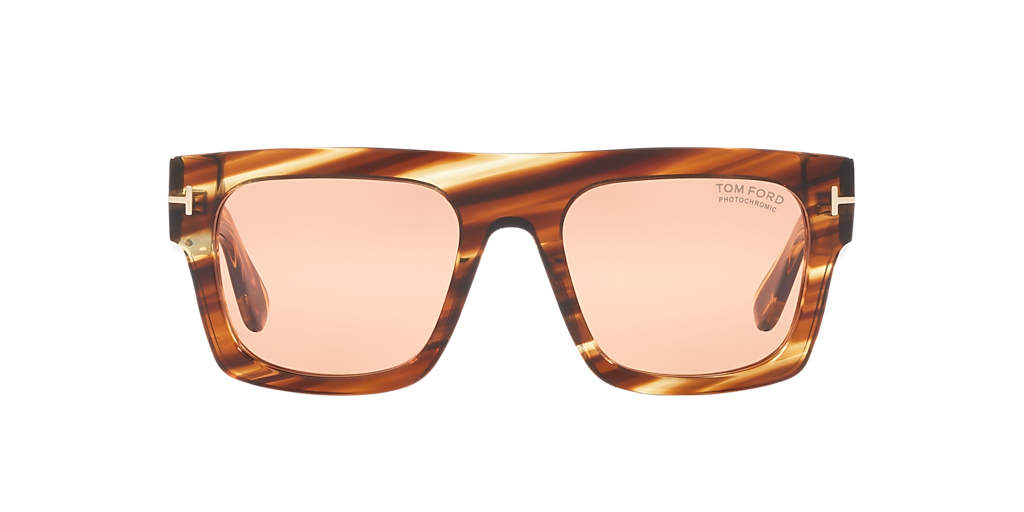 Tom Ford Fausto XXL (53 - 20) with Brown lenses and Tortoise frame