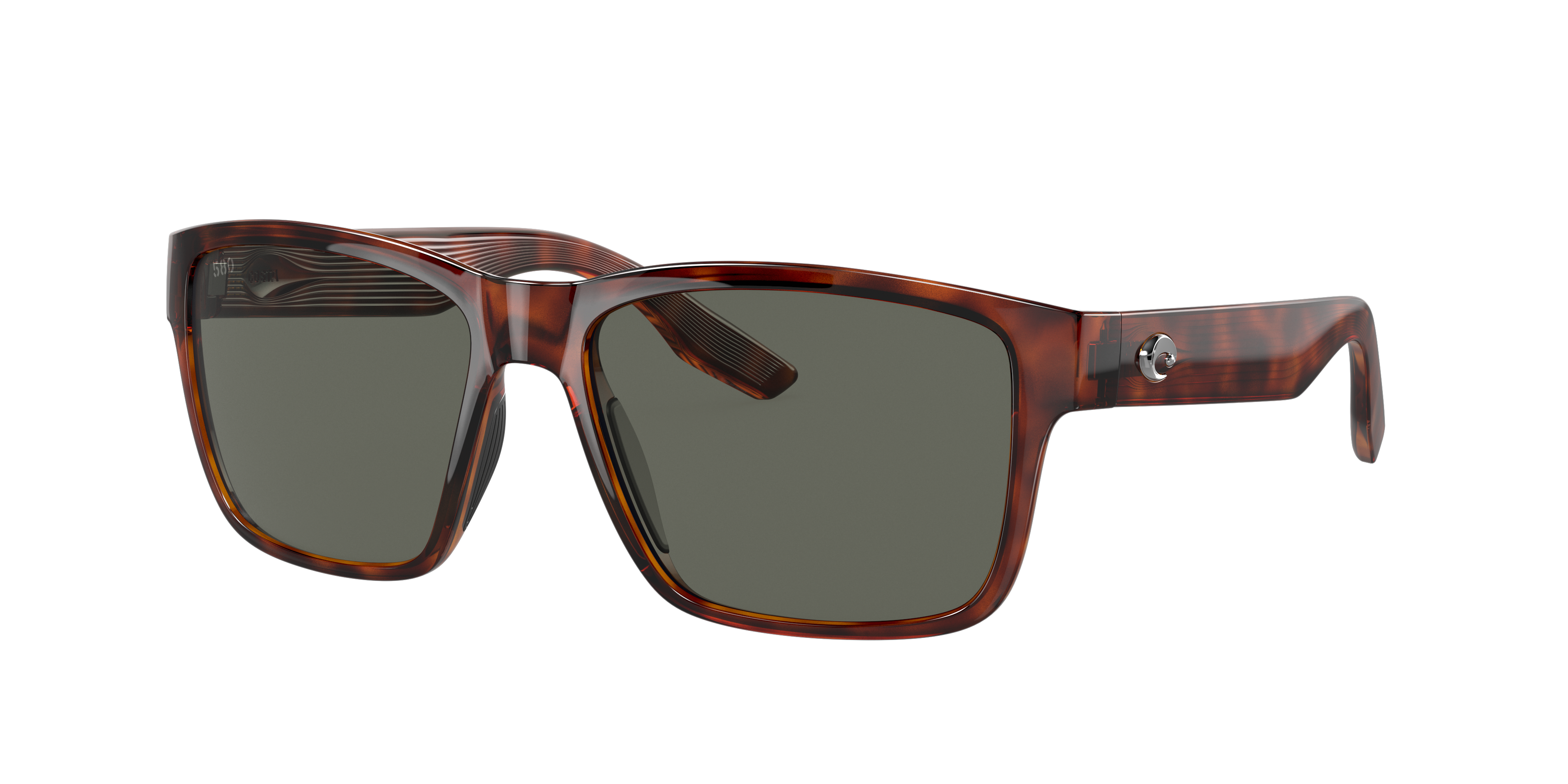 Costa Man Sunglass Paunch -  Frame color: Tortoise, Lens color: Gray