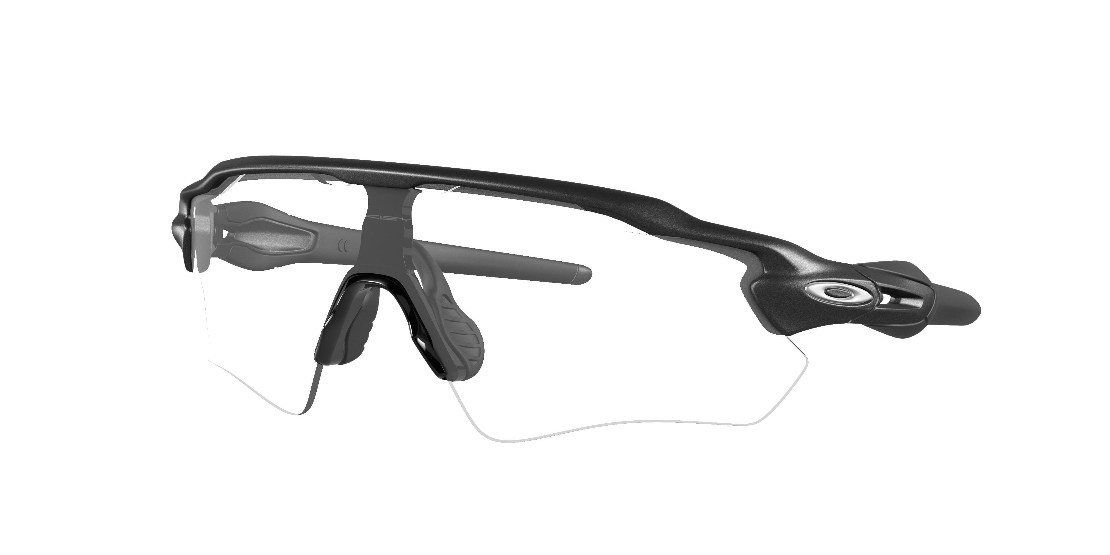 Oakley Radar® EV Path® XL (0 - 138) with Transparent lenses and