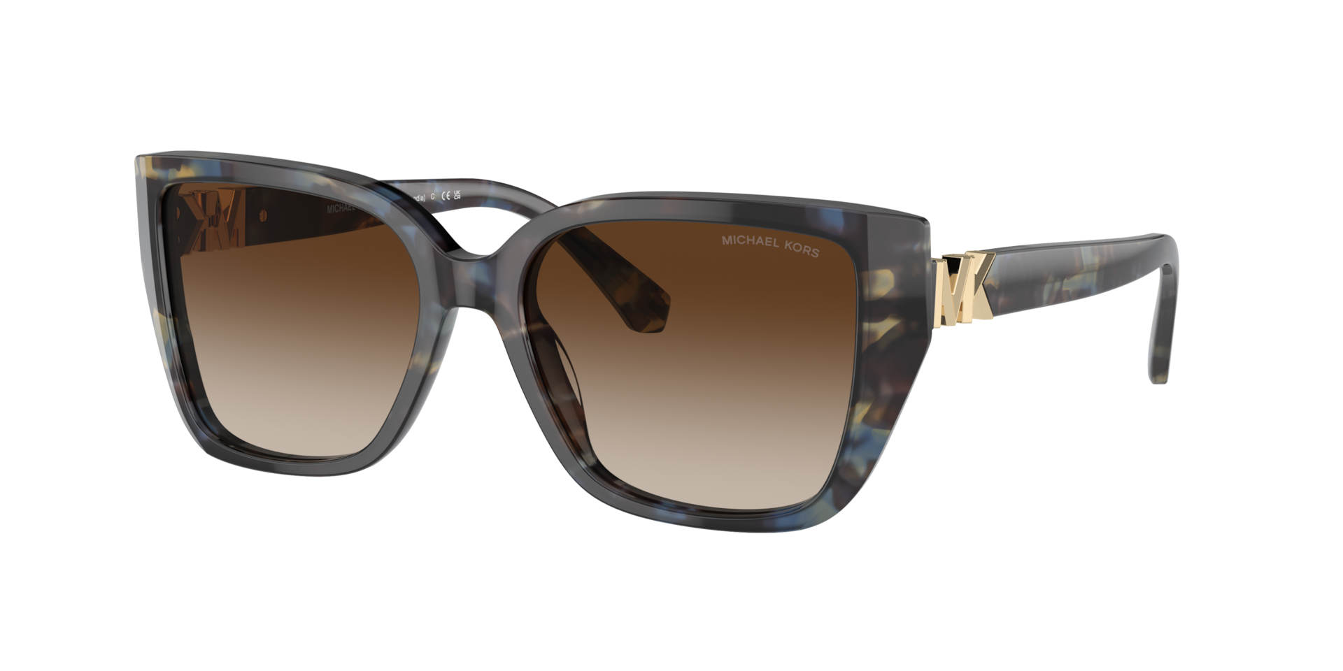 Michael Kors Acadia XL (55 - 17) with Brown lenses and Blue frame