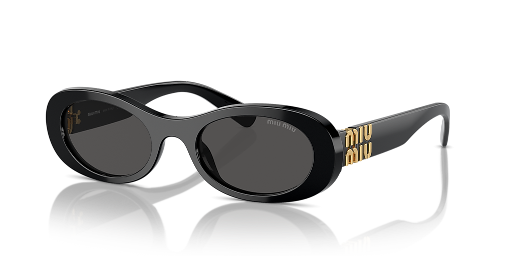 Miu Miu MU 06ZS S (50 - 20) with Grey lenses and Black frame