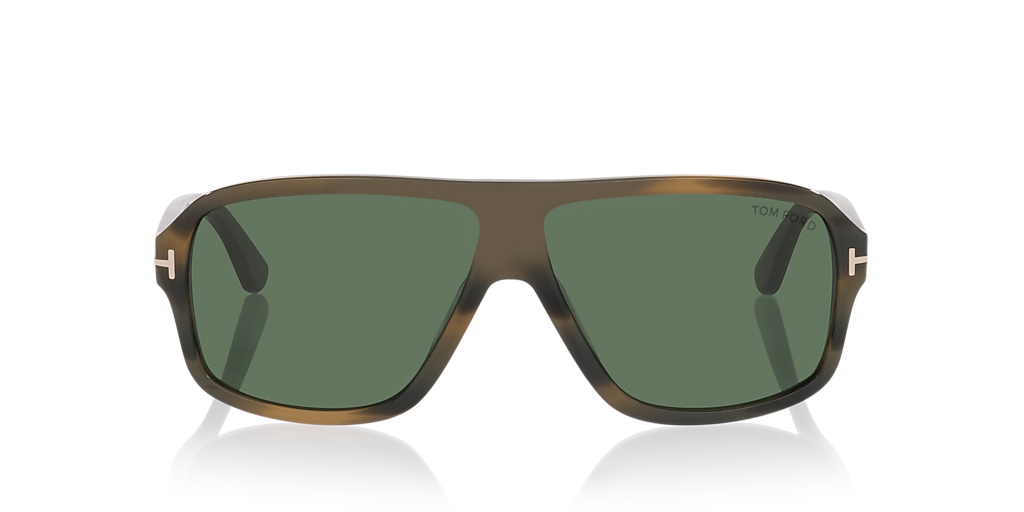 Tom Ford William-02 XXL (63 - 11) with Green lenses and Tortoise