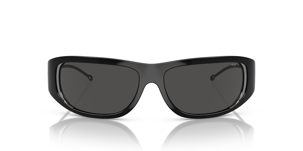 DIESEL sunglasses ディーゼルサングラス　ブラックDL3001 Diesel DL3001 M (61 - 15) with Grey lenses and Black frame