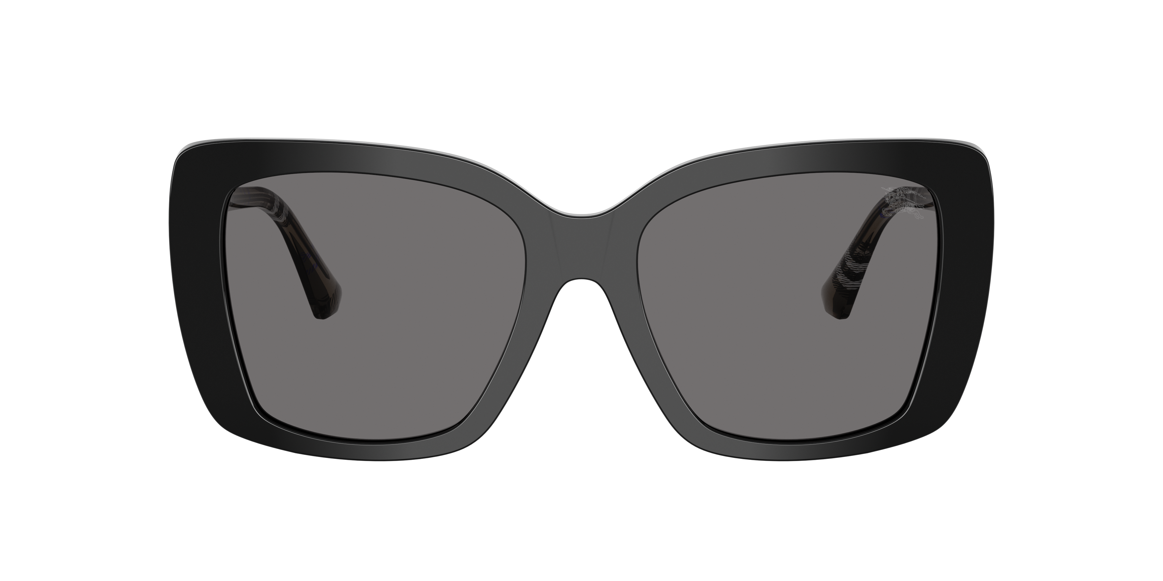 Burberry BE4456 M (54 - 18) with Grey lenses and Black frame