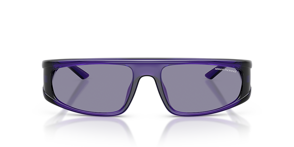 Armani Exchange AX4159SU L (59 - 18) with Violet lenses and Gold