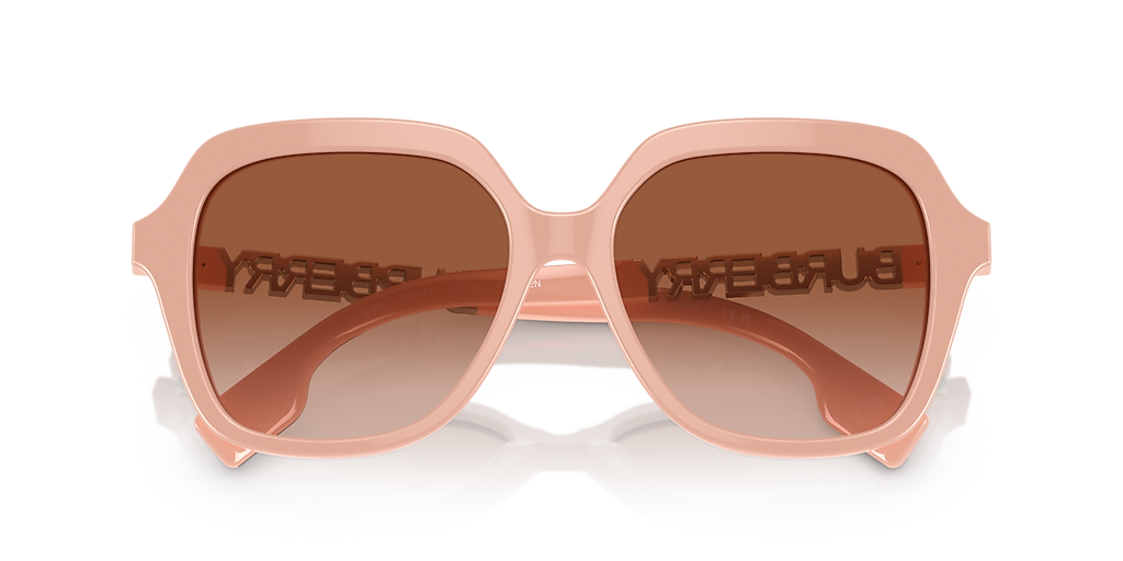 Burberry Joni L (55 - 16) with Brown lenses and Pink frame  display picture 1