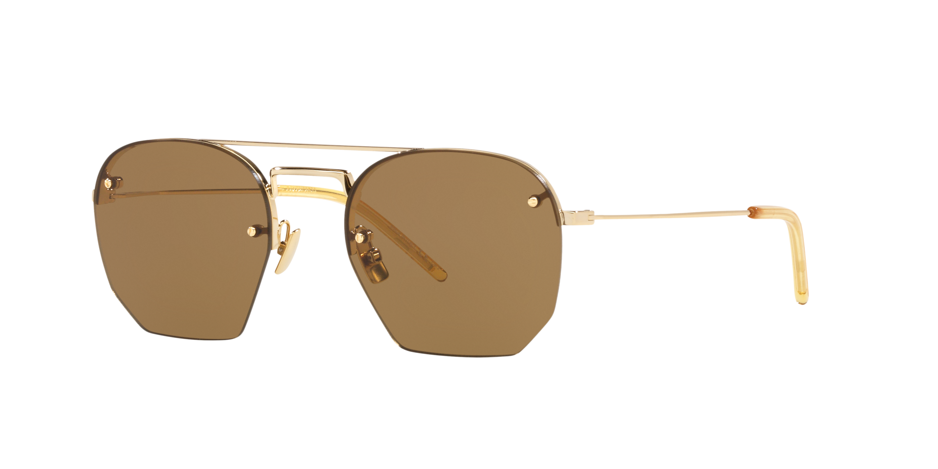 Saint Laurent SL 422 XS (52 - 20) with Brown lenses and Brown