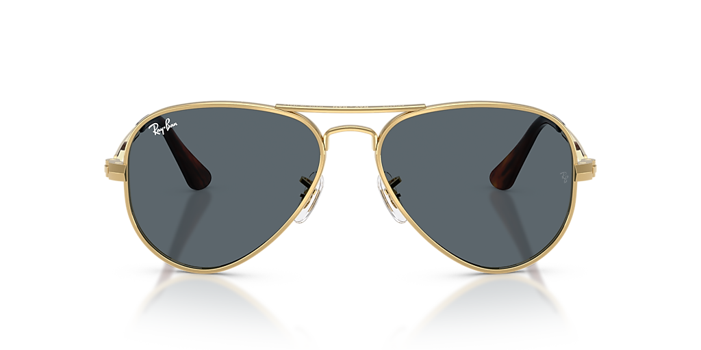 Ray-Ban AVIATOR MAX XXL (62 - 16) with Blue lenses and Gold frame