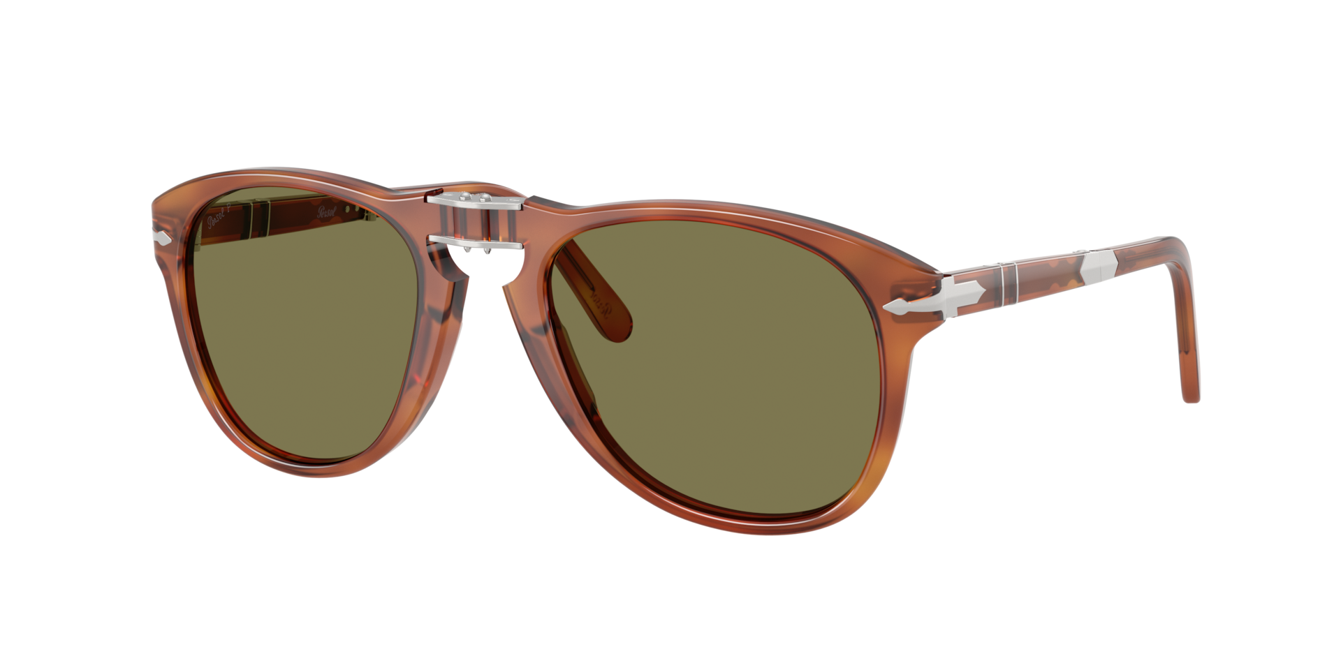 Persol 714SM - Steve McQueen L (54 - 21) with Green lenses and