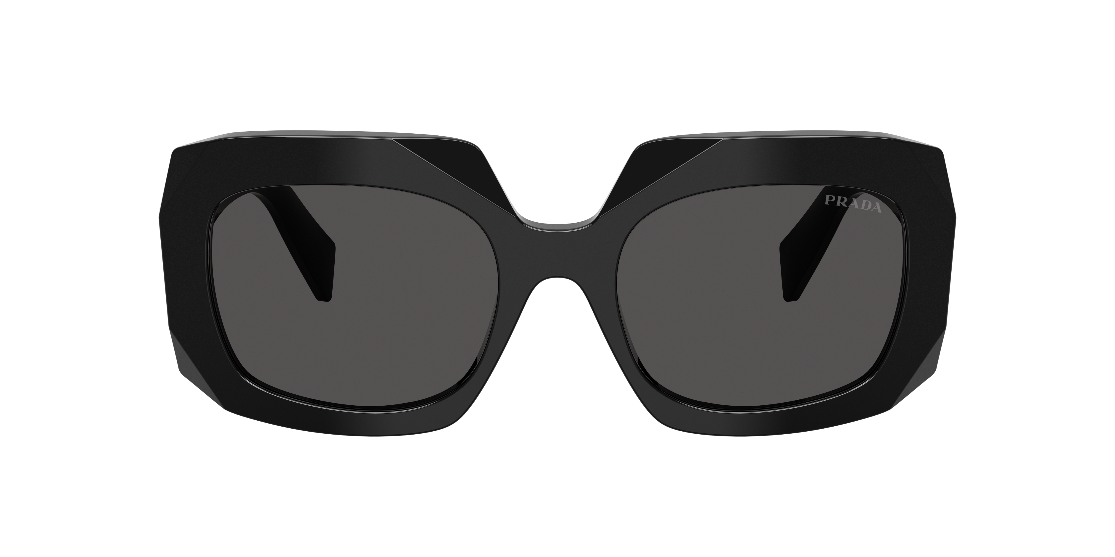 Prada PR B23S M (54 - 20) with Grey lenses and Black frame