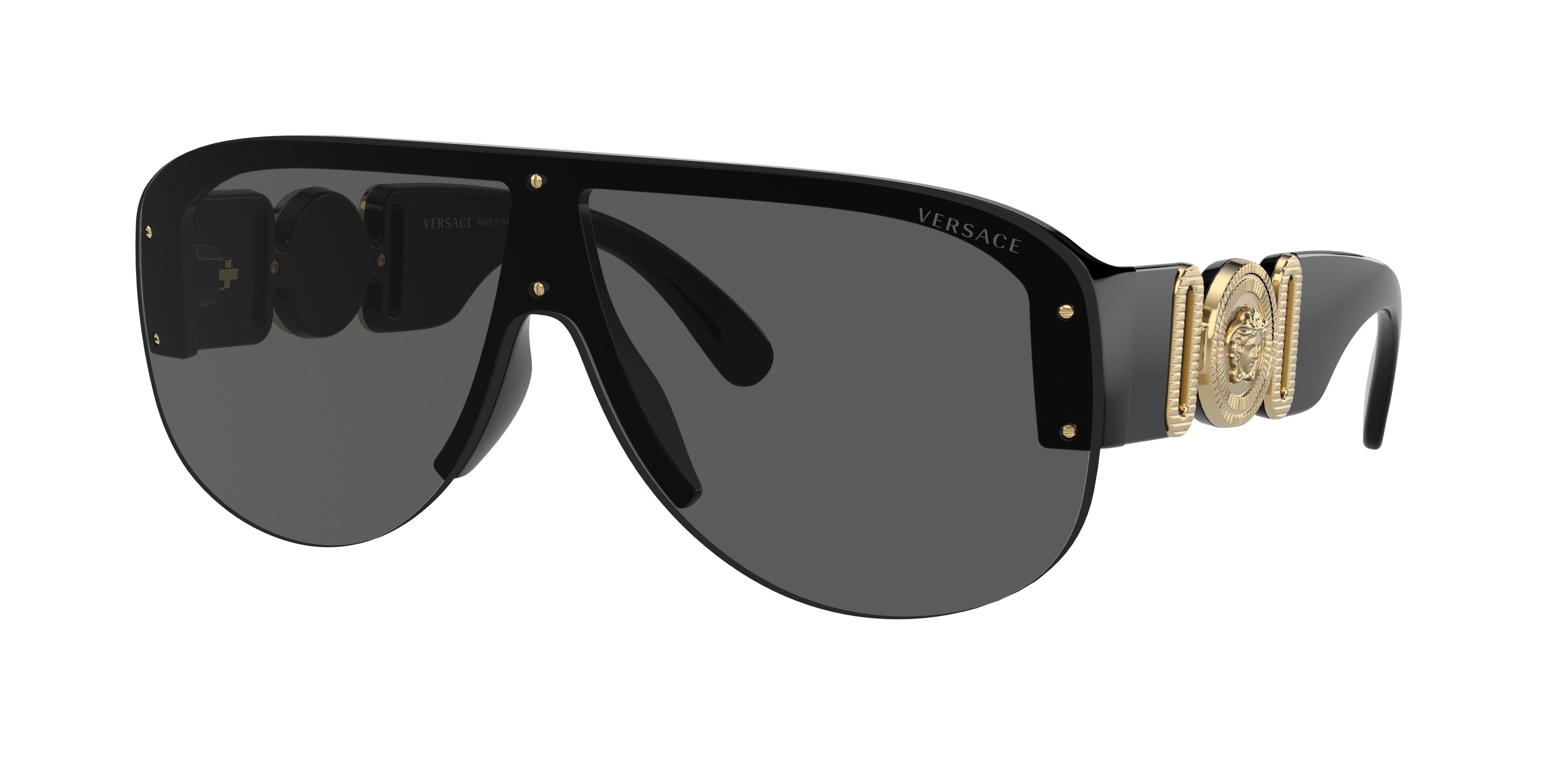 Versace VE4391 XL (0 - 148) with Grey lenses and Black frame