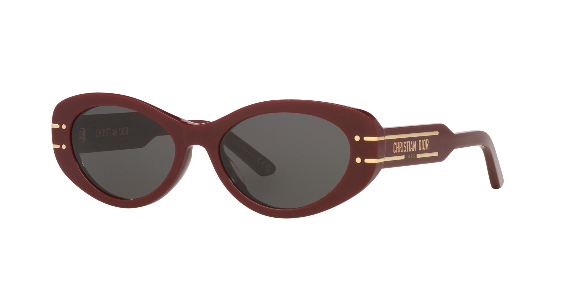 DIOR Woman Sunglass Cd40170U -  Frame color: Red, Lens color: Grey