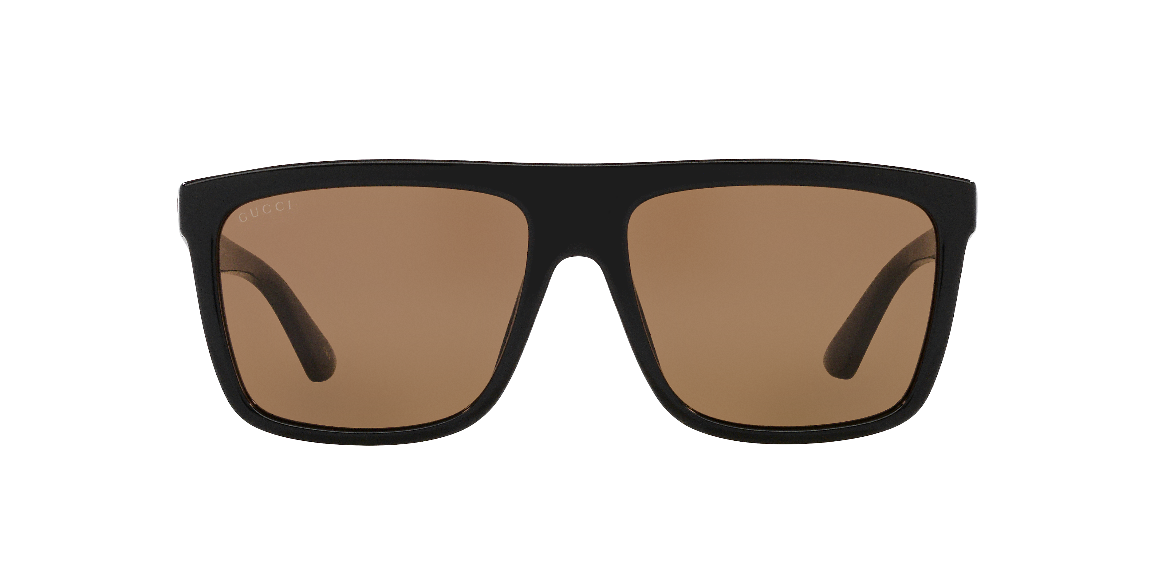 Gucci GG0748S XL (59 - 17) with Brown lenses and Gold frame