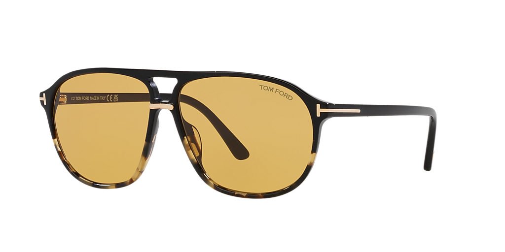 Tom Ford Bruce XXL (61 - 12) with Brown lenses and Black frame