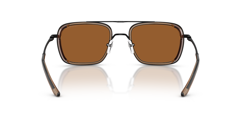 Emporio Armani EA2162 XL (54 - 21) with Brown lenses and Black