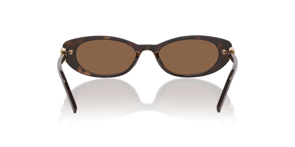 Gucci GG1680S XS (52 - 17) with Brown lenses and Tortoise frame