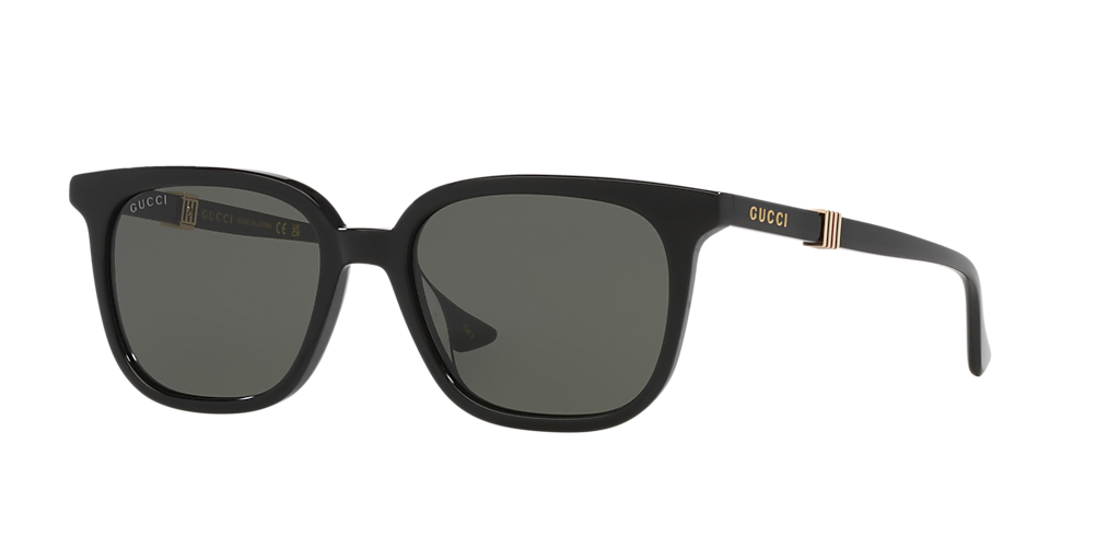 Gucci GG1493S M (54 - 18) with Grey lenses and Black frame