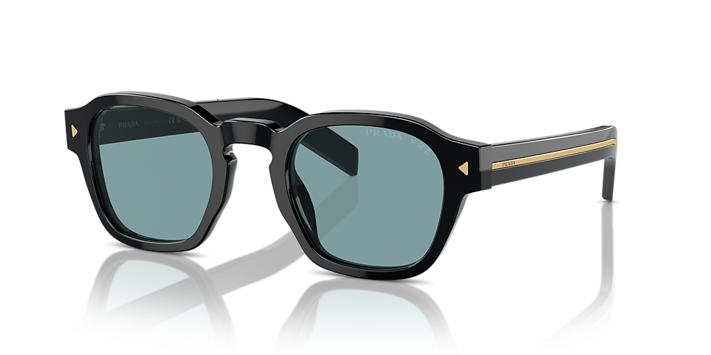 Prada PR A16S L (52 - 24) with Green lenses and Black frame