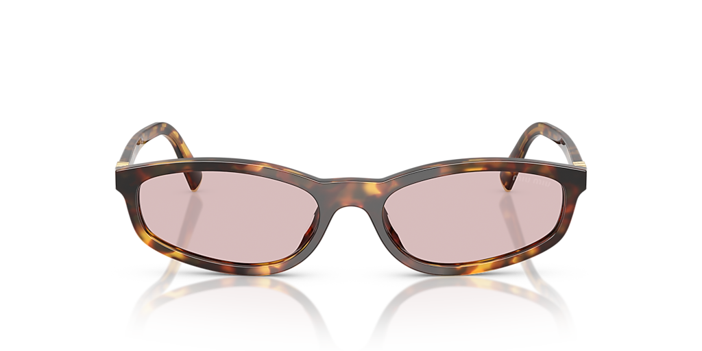 Miu Miu MU A06S S (54 - 17) with Pink lenses and Tortoise frame