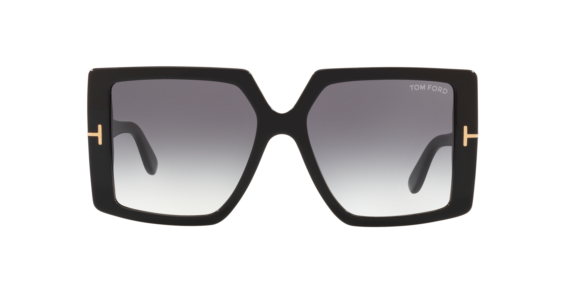 Tom Ford FT0790 XXS (57 - 17) with Grey lenses and Black frame