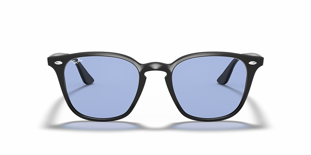 Ray-Ban RB4258 L (52 - 20) with Blue lenses and Black frame
