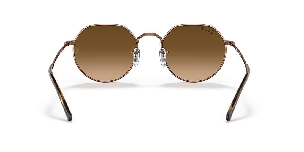 Ray-Ban Jack L (53 - 20) with Brown lenses and Copper frame