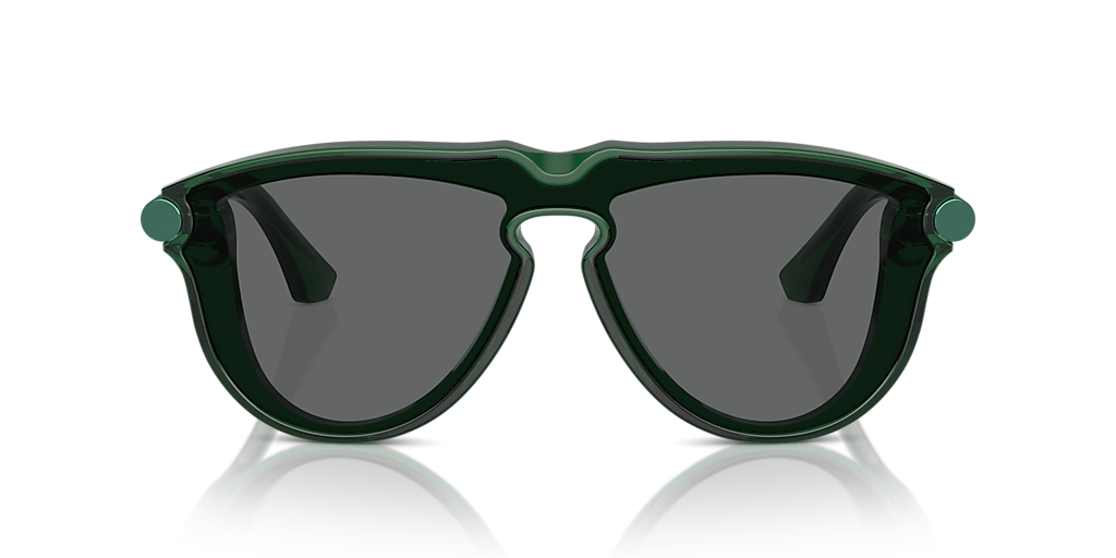 Burberry BE4427 M (0 - 136) with Grey lenses and Green frame  display picture 3