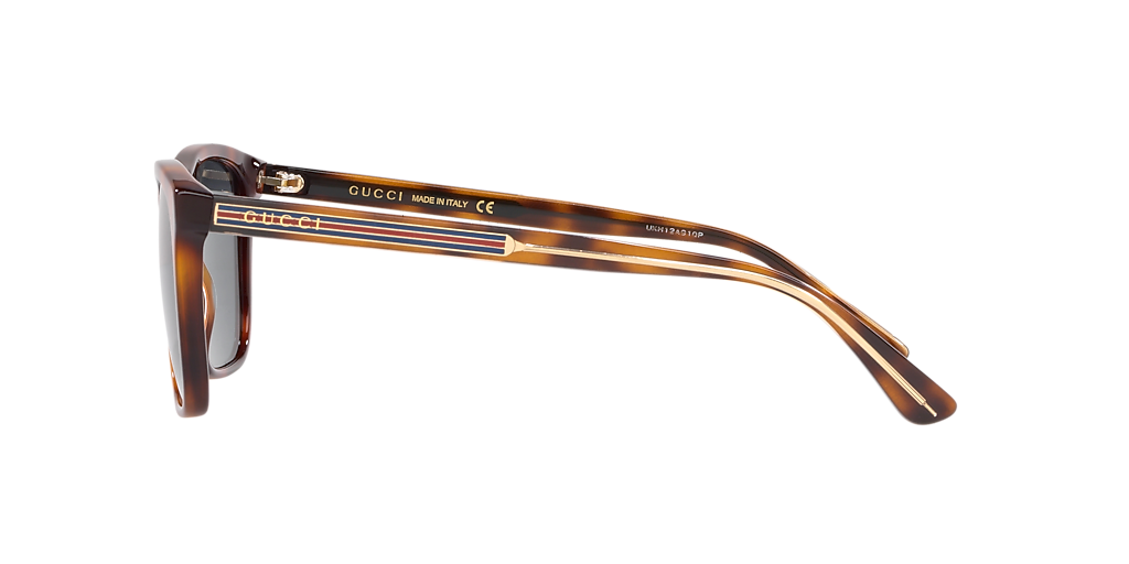 Gucci GG0381SN M (57 - 18) with Brown lenses and Brown frame