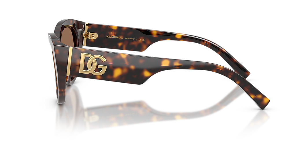 Dolce&Gabbana DG4514 L (55 - 17) with Brown lenses and Tortoise