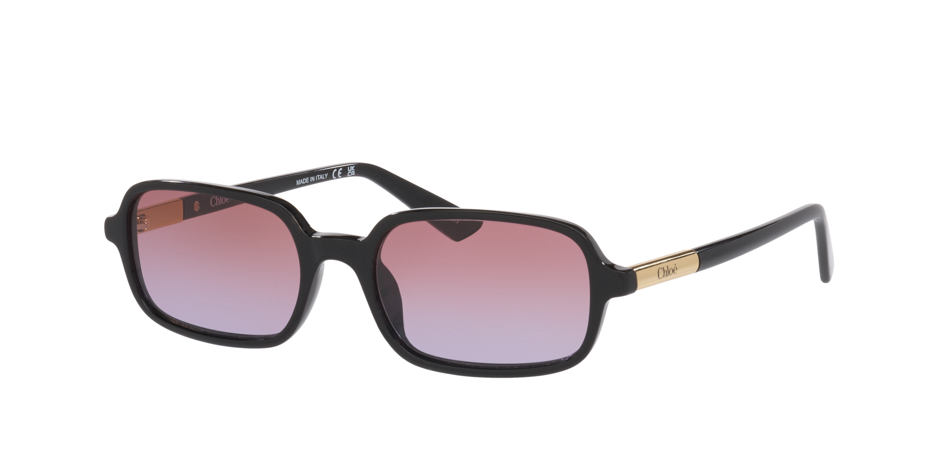 Chlo Femme Sunglass Ch0363S - Couleur du Monture Noir Couleur de Lentille Dgrad Rouge 330 €