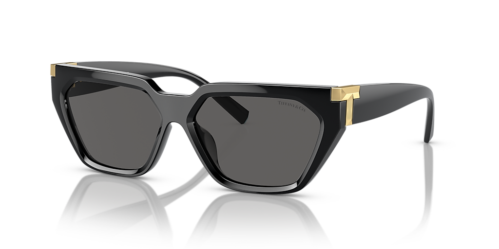 Tiffany & Co. TF4205U S (56 - 14) with Grey lenses and Black frame