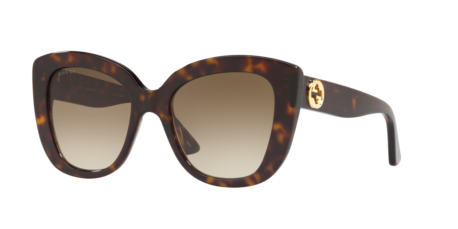 Gucci GG0327S S (52 - 20) with Brown lenses and Tortoise frame Gucci GG0327S S (52 - 20) with Brown lenses and Tortoise frame