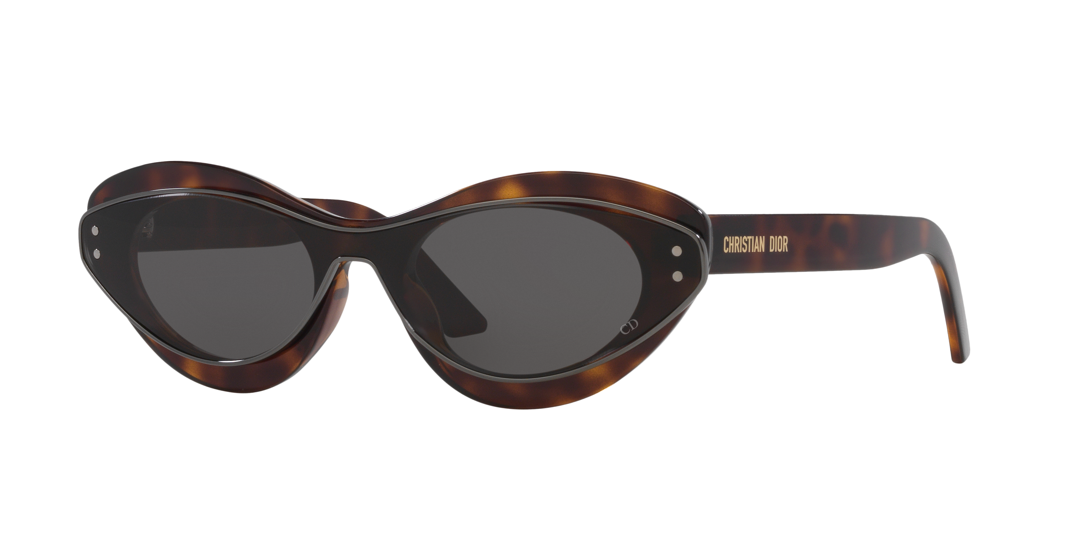 DIOR Woman Sunglass Diormeteor B1I CD40167I -  Frame color: Tortoise, Lens color: Grey