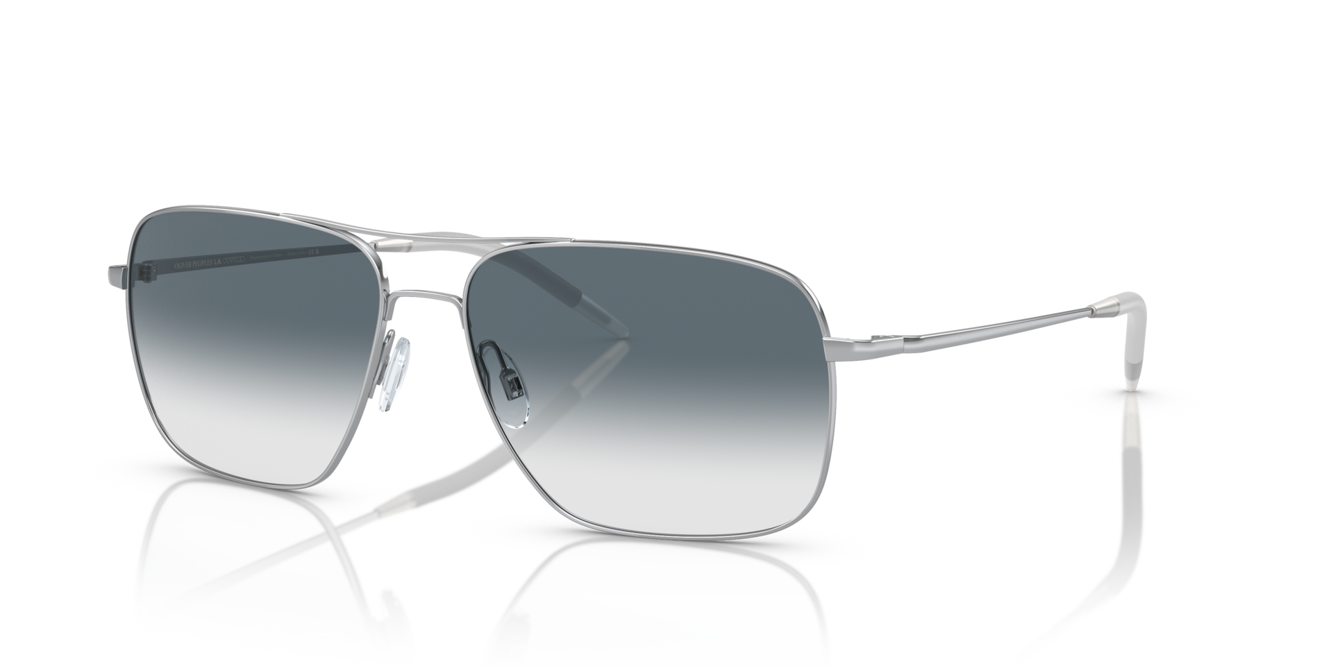 Oliver Peoples Clifton L (58 - 15) with Blue lenses and Silver