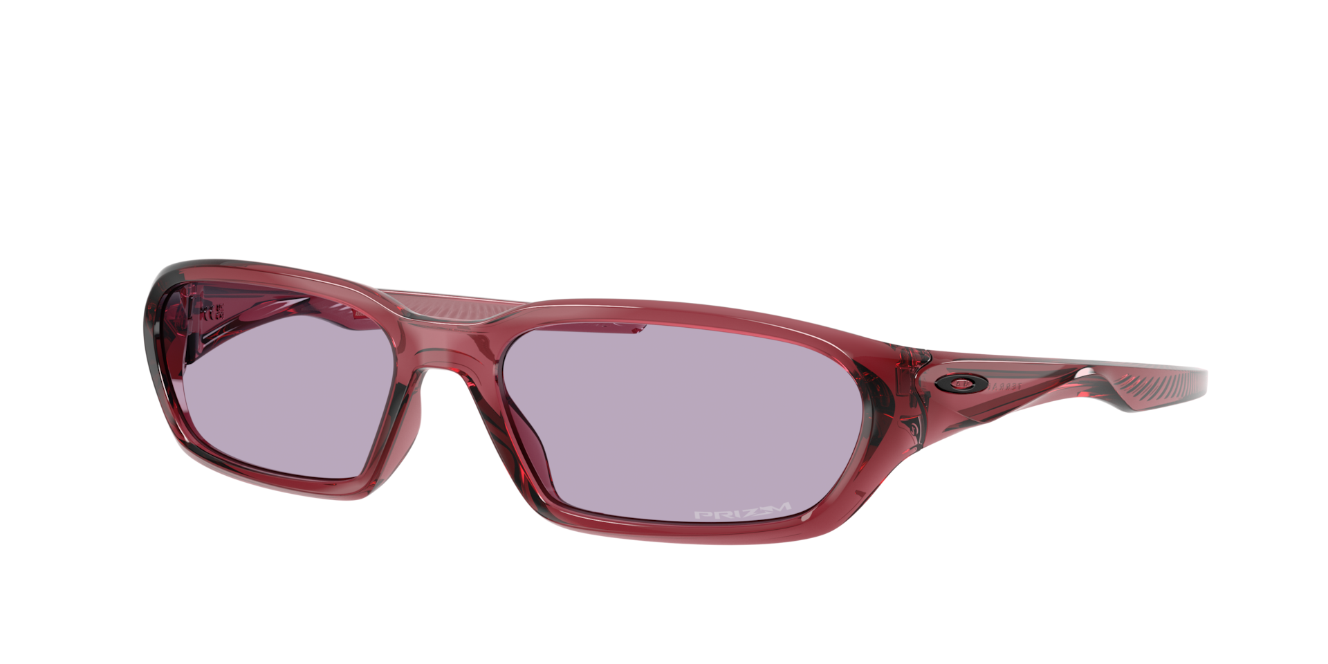 Oakley Unisex Sunglass Terraforma Basecamp Collection - Couleur du Monture: Rouge fer transparent, Couleur de Lentille: Prizm ardoise