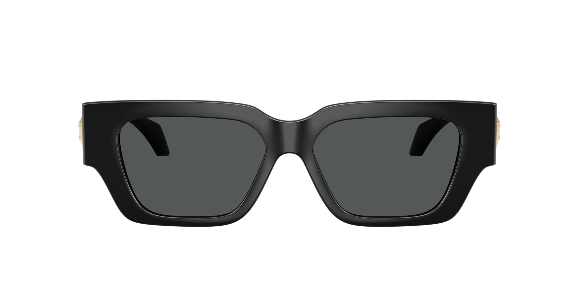 Versace VE4497U M (53 - 15) with Grey lenses and Black frame