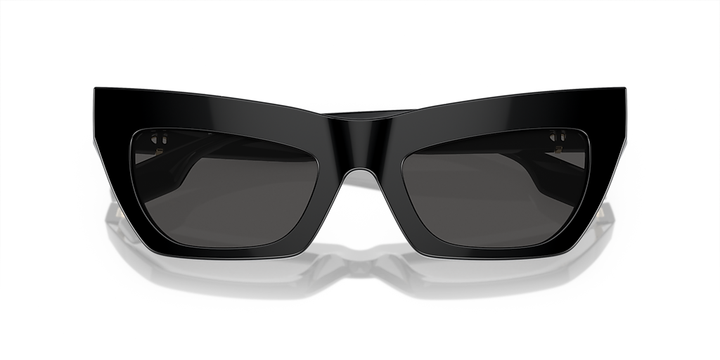 Burberry BE4405 M (51 - 21) with Grey lenses and Black frame